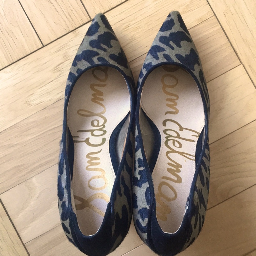 Sam Edelman fur heels